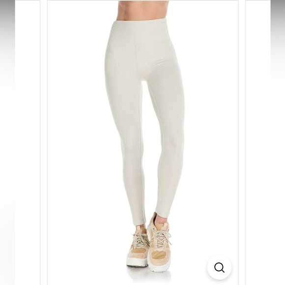 SEAMLESS HERRINGBONE JACQUARD WARM LEGGING - Picture 8 of 11